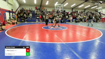 117 lbs Quarterfinal - Trinity McCloud, Bartlesville Junior High vs Nadylie Hilton, Wilburton Schools