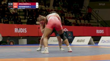 62 kg Bronze - Adaugo Nwachukwu, USA vs Ann Nuernberger, GER