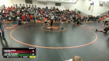 138D Round 3 - Colter Fleming, Park / Sweet Grass Co vs Colter Price, Thermopolis
