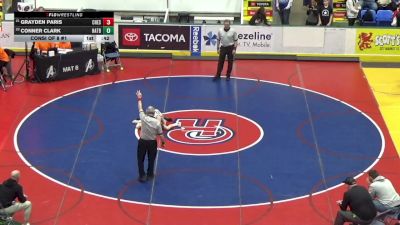 82 lbs Consi Of 8 #1 - Grayden Paris, Chestnut Ridge vs Conner Clark, Hatboro Horsham