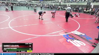 135 lbs Cons. Semi - Garrett Colligan, Stewartville Wrestling Club vs Paxton Maurer, Iowa