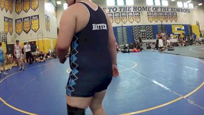 285 lbs Round 2 (8 Team) - Joseph Schulze, The Outsiders vs Mateo Besteiro, Naperville Central