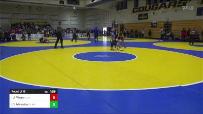 116 lbs Round Of 16 - Jadyn Wren, Clovis East vs Destin Maestas, SLAM Academy (NV)