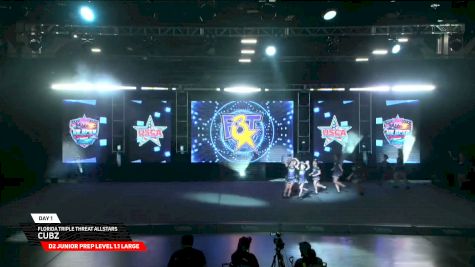 Florida Triple Threat Allstars - Cubz [2026 D2 Junior Prep Level 1.1 Large Day 1] 2026 US Open Cheerleading & Dance Championship