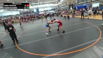 144 lbs Cons. Round 4 - Daniel Krutules, Roundtree Wrestling vs Zander Schaefer, Unattached