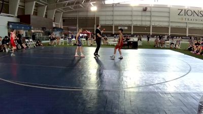 94 lbs Rylan Sandoval, Oklahoma Outlaws Blue vs Derek Fier, Minnesota Red