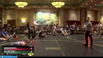 82 lbs Round 2 (6 Team) - Jacob Boswell, Ares Red vs Roland Ross, The Untouchables Black
