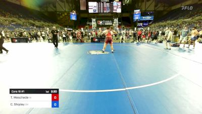 285 lbs Cons 16 #1 - Triston Meschede, IN vs Clayton Shipley, OH