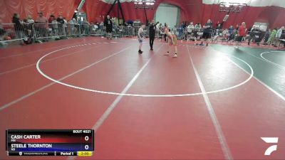 120 lbs Round 1 - Cash Carter, MN vs Steele Thornton, ND