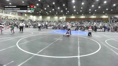 66 lbs Final - Liam Frogner, USA Gold vs Maverick Paminto, Spring Hills WC