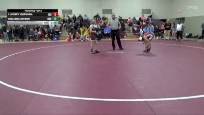 94-100A 1st Place Match - Melissa Myers, Independence Girls vs Lindsey Guevara, Western Dubuque Girls