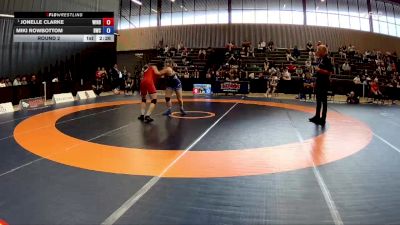 65kg Round 2 - Jonelle Clarke, London-Western Wrestling Club vs Miki Rowbottom, Dinos Wrestling Club