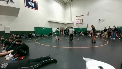 215 lbs Round 4 (6 Team) - Hugo BW RS Cuevas, Newcastle vs Justyn Tendore, Lander