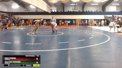 149 lbs Quarterfinal - Dalton Monger, Messiah vs Max Parnis, Ursinus