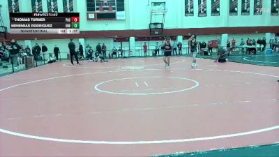 133 lbs Quarterfinal - Thomas Turner, Pacific (OR) vs Nehemias Rodriguez, Unatached