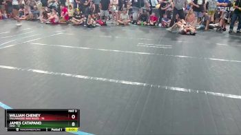 64 lbs Quarterfinal - William Cheney, Tallahassee War Noles vs James Catapano, VHW