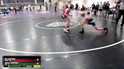 135 lbs Semis (4 Team) - Beau Koktan, GSL vs Eli Gaffke, Pierz