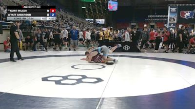 175 lbs Cons. Rd Of 64 - Klint Miller, Pennsylvania vs Wyatt Anderson, South Dakota