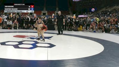 100 lbs Champ. Rd Of 32 - Jon Boone, Alabama vs Hunter Wilson, Missouri
