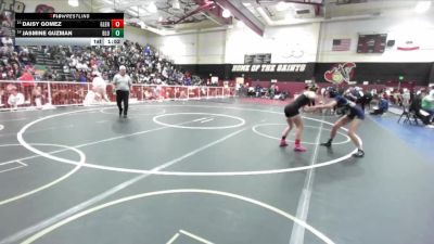 105 lbs Champ. Round 2 - Daisy Gomez, Glendora vs Jasmine Guzman, Bloomington