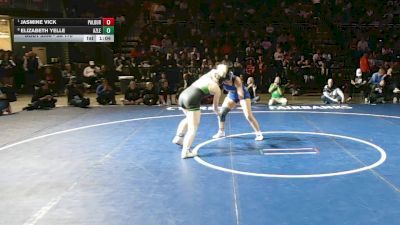 5A 170 lbs 1st Place Match - Jasmine Vick, Amarillo Palo Duro vs Elizabeth Yelle, Azle