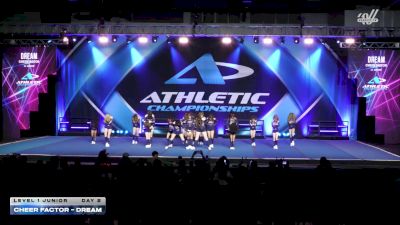 Cheer Factor - DREAM [2026 L1 Junior Day 2] 2026 Athletic Championships Grand Nationals