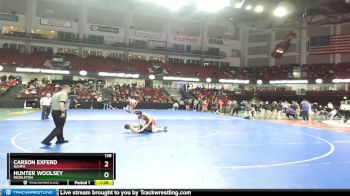 138 lbs Quarterfinal - Carson Exferd, Nampa vs Hunter Woolsey, Middleton