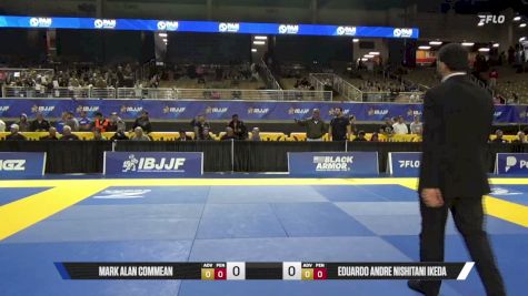 Eduardo Andre Nishitani Ikeda vs Mark Alan Commean 2026 Pan Jiu Jitsu IBJJF Championship