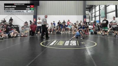 68 lbs Rr Rnd 5 - Dawson Sees, Keystone Krush - K8 vs Luca Amato, CT Whale - K8