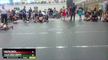 52 lbs Round 7 (10 Team) - Kolton Smith, Florida Scorpions Gold vs Myles Wolf Gibson, Florida Scorpions Black