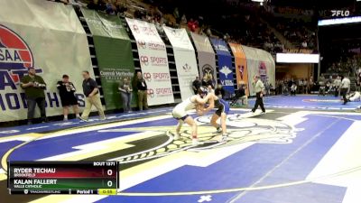 126 Class 1 lbs 5th Place Match - Ryder Techau, Brookfield vs Kalan Fallert, Valle Catholic