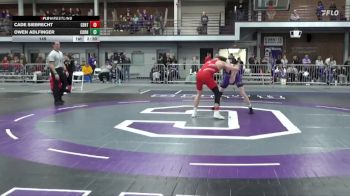 149 lbs Round 2 (4 Team) - Owen Adlfinger, Cornell College vs Cade Siebrecht, Central