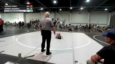 54 lbs Round Of 16 - Zachary Barry, Inland Elite WC vs Everett Goodrich, Chinook WC
