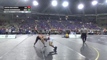 125 lbs Placement Matches (16 Team) - Mason Gutenberger, UMary vs Austin Grzywinski, St. Cloud State