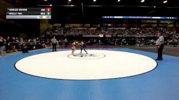 120 lbs Cons. Round 3 - Molly Tra, Wichita-Bishop Carroll HS vs Kenlee Vehige, Hays HS
