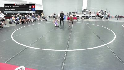 150 lbs Helo Blackwell, California Silver vs Kalob Wise, Kentucky