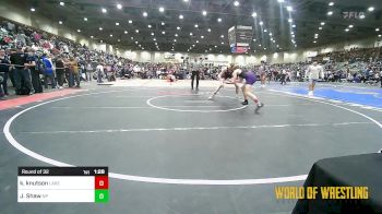 145 lbs Round Of 32 - Koen Knutson, Lake Stevens Wrestling Club vs Jacob Shaw, New Plymouth