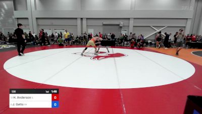 138 lbs C-4 - Haden Anderson, Illinois vs Jesse Gatto, Virginia