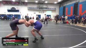 197 lbs Champ. Round 1 - Treyten Steffen, Cornell College vs Kolton Bartow, Loras