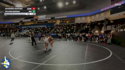 145 lbs Champ. Round 1 - Taylynn Morgan, Marion vs Katherine Martinez, Lockport (Twp.)