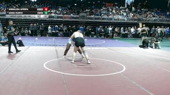 6A 190 lbs 3rd Place Match - Jaida Kuntz, Richmond Foster vs Annalisa Afrifa, Lewisville Hebron