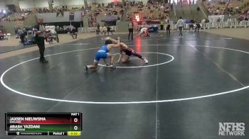 AA 138 lbs 3rd Place Match - Jaxsen Nieuwsma, Oakland vs Arash Yazdani, Brentwood