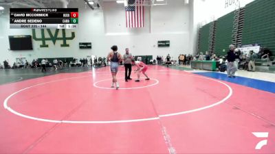 144 lbs Champ. Round 2 - Andre Sedeno, Camarillo vs David McCormick, Hueneme