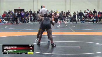 125 lbs Quarterfinal - Jacob Decatur, Baldwin Wallace vs Nasir Christion, Manchester