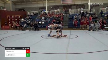 138 lbs Consolation - Thomas Bean, Evangel Christian Academy, LA vs Alex Sladek, Episcopal Academy