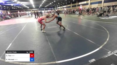 190 kg Quarterfinal - Davis Tao, Raise WC vs Rodney Mcneel, AATC (All American TC)