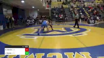 160 lbs Consy 8 - Holden Garcia, Notre Dame GP vs Jared Keslar, Connellsville