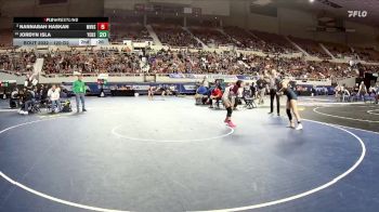 100-D2 Quarterfinal - Abigail Barfield, Yuma Catholic High School vs Hadeel Saleh, Coronado High School