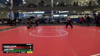 50 lbs Round 3 (4 Team) - Jakeb Wikel, St. Ed`s vs Jagger *Moore, St. Paris Graham