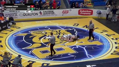 147 lbs Round Of 16 - Dominic Waga, Pennsbury vs Luke Mykut, Huntingdon